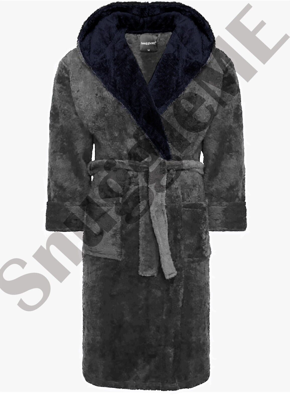 NEW Snuggleme Mens Dressing Gown Snuggly Fluffy Soft Cozy Unisex Robes