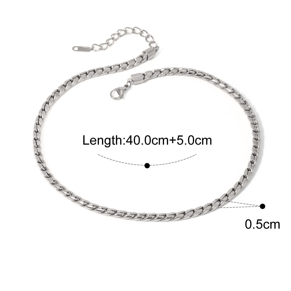 Stylish 18K gold chain bracelet and necklace set in a simple, minimalist design, offering an elegant and timeless look, perfect for everyday wear or special occasions.