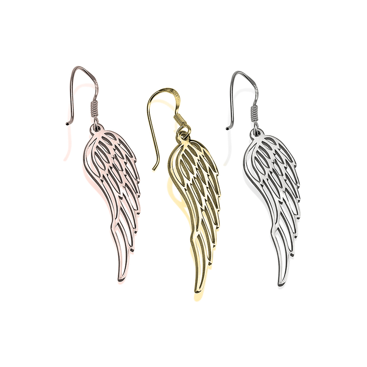 Wing earrings