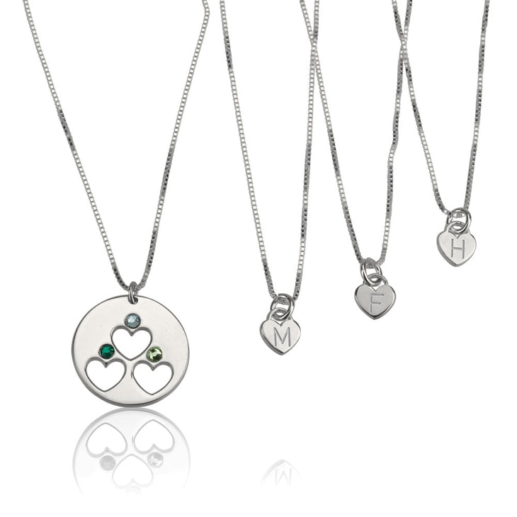 **Birthstone Mother-Daughter Necklace Set**

Celebrate the unbreakable bond with our Birthstone Mother-Daughter Necklace Set. Each necklace features a radiant birthstone, personalized to symbolize the unique connection shared between mother and daughter. Perfect as a heartfelt gift for any occasion, this matching set is a constant reminder of love, even when you’re apart. Beautiful, meaningful, and timeless.