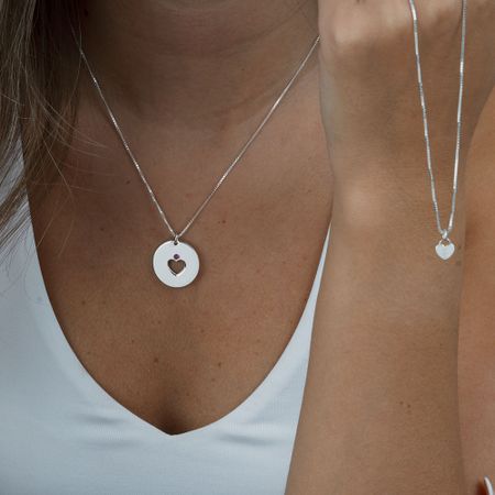 **Birthstone Mother-Daughter Necklace Set**

Celebrate the unbreakable bond with our Birthstone Mother-Daughter Necklace Set. Each necklace features a radiant birthstone, personalized to symbolize the unique connection shared between mother and daughter. Perfect as a heartfelt gift for any occasion, this matching set is a constant reminder of love, even when you’re apart. Beautiful, meaningful, and timeless.
